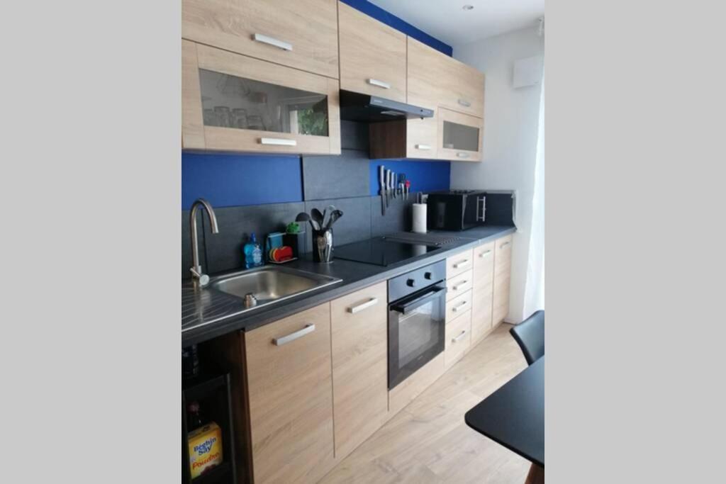 Charmant Appartement Avec Terrasse Pont-de-lʼIsère エクステリア 写真
