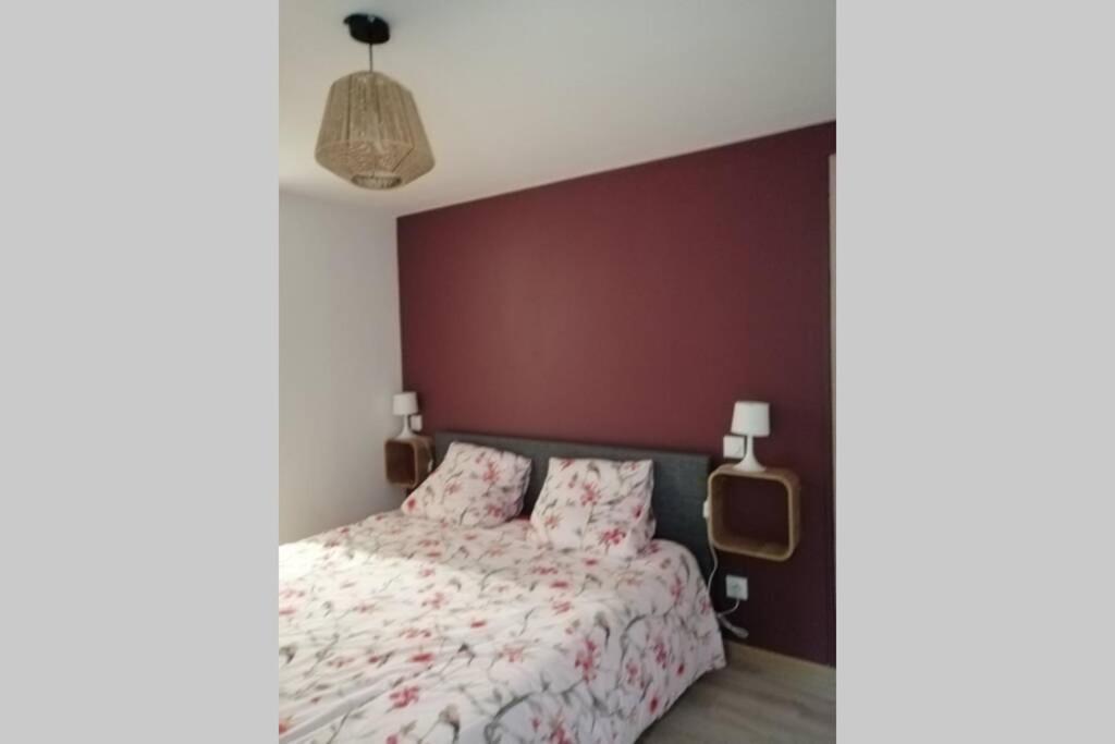 Charmant Appartement Avec Terrasse Pont-de-lʼIsère エクステリア 写真